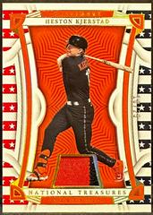 Heston Kjerstad [Gold] #53 Baseball Cards 2023 Panini National Treasures Red White and Blue Prices