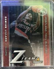Damian Lillard Basketball Cards 2013 Panini Pinnacle Z-Team Prices