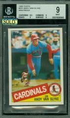 Andy Van Slyke #551 Baseball Cards 1985 Topps Mini Prices