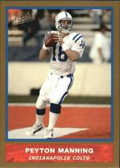 Peyton Manning [Gold] #1 Football Cards 2004 Bazooka Prices