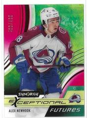Alex Newhook [Red] Hockey Cards 2021 Upper Deck Synergy Exceptional Futures Prices