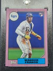 Wander Franco [Pink] #78B-47 Baseball Cards 2022 Topps Mini 1987 Prices