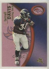 Terrell Davis Football Cards 2001 Fleer E X Prices
