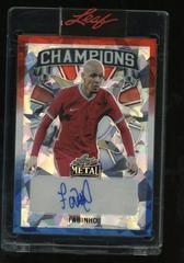 Fabinho [Red White Blue Crystal] #C-F1 Soccer Cards 2022 Leaf Metal Champions Autographs Prices