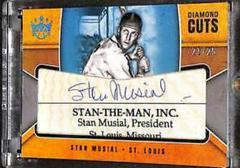 Stan Musial Baseball Cards 2022 Panini Diamond Kings Cuts Signatures Prices