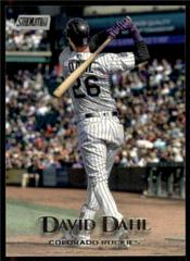 David Dahl #5 Baseball Cards 2019 Stadium Club Prices