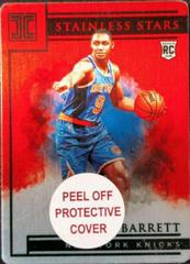 RJ Barrett [Red] Basketball Cards 2019 Panini Impeccable Stainless Stars Prices