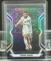 Lionel Messi Soccer Cards 2020 Panini Obsidian Prices
