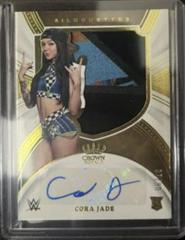 Cora Jade [Prime] #SL-CJD Wrestling Cards 2022 Panini Chronicles WWE Crown Royale Silhouettes Autographs Prices