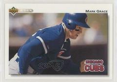Mark Grace [Gold Hologram] #143 Baseball Cards 1992 Upper Deck Prices