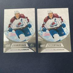 Nathan MacKinnon #4 Hockey Cards 2021 Upper Deck Credentials Prices
