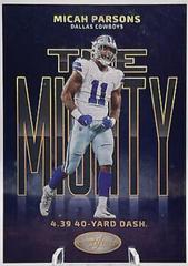 Micah Parsons #M-10 Football Cards 2023 Panini Certified The Mighty Prices