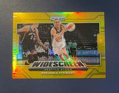 Breanna Stewart [Gold] #11 Basketball Cards 2022 Panini Prizm WNBA Widescreen Prices