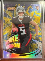 Drake London [Gold] Football Cards 2022 Panini Zenith Pacific Revolution Prices