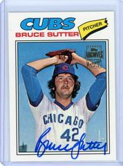 Bruce Sutter #157 Baseball Cards 2001 Topps Archives Autographs Prices