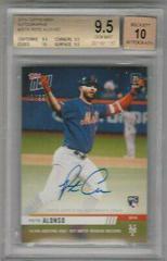 Pete Alonso [Autograph] #257A Baseball Cards 2019 Topps Now Prices