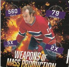 Guy Lafleur [Purple] #WMP-EL1 Hockey Cards 2021 Leaf Lumber Weapons of Mass Production Prices