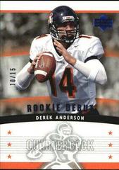 Derek Anderson [Blue] #165 Football Cards 2005 Upper Deck Rookie Debut Prices
