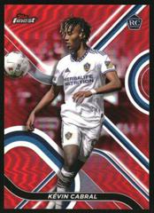 Kevin Cabral [Red] Soccer Cards 2022 Finest MLS Prices