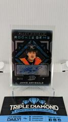 Jamie Drysdale [Pure Black Signature] Hockey Cards 2021 Upper Deck Black Diamond Rookie Gems Prices