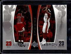 LeBron James, Michael Jordan #LJMJ5 Basketball Cards 2005 Upper Deck MJ, LJ Bonus Pack Prices