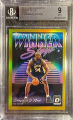 Shaquille O'Neal [Gold] #14 Basketball Cards 2018 Panini Donruss Optic Winner Stays Prices