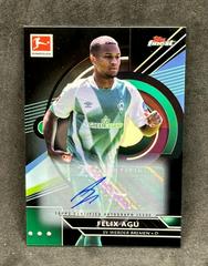 Felix Agu [Black] Soccer Cards 2022 Topps Finest Bundesliga Autographs Prices