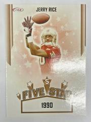 Jerry Rice #FS-3 Football Cards 2023 Sage Five Star Prices