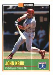 John Kruk Baseball Cards 1993 Duracell Power Players Prices