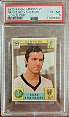 Franz Beckenbauer Soccer Cards 1970 Panini World Cup Mexico Prices