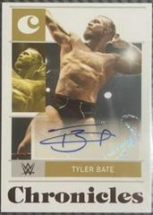 Tyler Bate [Red] Wrestling Cards 2022 Panini Chronicles WWE Signatures Prices