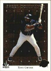 Tony Gwynn #SD19 Baseball Cards 1998 SP Authentic Sheer Dominance Prices