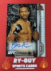 Benson Henderson #FA-BH Ufc Cards 2015 Topps UFC Champions Autographs Prices