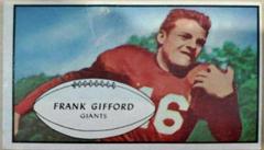 Frank Gifford Football Cards 1953 Bowman Prices