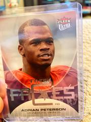 Adrian Peterson #FF-AP Football Cards 2007 Ultra Fresh Faces Prices