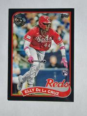 Elly De La Cruz [Black] #89B-69 Baseball Cards 2024 Topps 1989 Prices