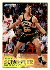 Steve Scheffler #385 Basketball Cards 1993 Fleer Prices