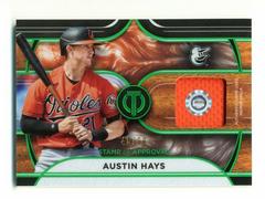 Austin Hays [Green] Baseball Cards 2022 Topps Tribute Stamp of Approval Relics Prices