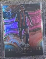 Jules Kounde [Pink] #7 Soccer Cards 2022 Panini Select La Liga Unstoppable Prices