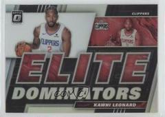 Kawhi Leonard [Holo] #1 Basketball Cards 2019 Panini Donruss Optic Elite Dominators Prices