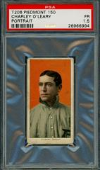 Charley O'Leary [Portrait] Baseball Cards 1909 T206 Piedmont 150 Prices