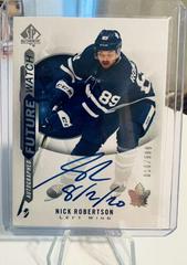 Nick Robertson [Inscribed Autograph] Hockey Cards 2020 SP Authentic Prices