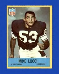 Mike Lucci #67 Football Cards 1967 Philadelphia Prices