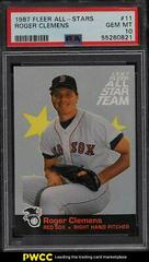 Roger Clemens Baseball Cards 1987 Fleer All Stars Prices