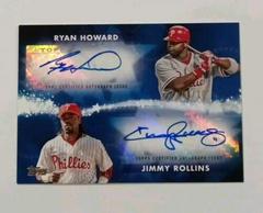 Jimmy Rollins / Ryan Howard #BSDA-HOR Baseball Cards 2024 Topps Baseball Stars Dual Autograph Prices