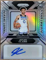 Jaylen Clark [Silver Prizm] #3 Basketball Cards 2023 Panini Prizm Sensational Signature Prices