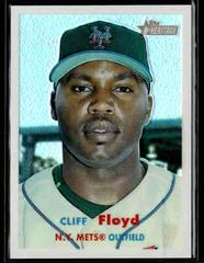 Cliff Floyd [Chrome Black Refractor] #40 Baseball Cards 2006 Topps Heritage Chrome Prices