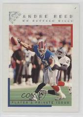 Andre Reed [Player's Private Issue] #65 Football Cards 2000 Topps Gallery Prices