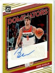 Deni Avdija [Gold] #DS-DAV Basketball Cards 2022 Panini Donruss Optic Dominators Signatures Prices
