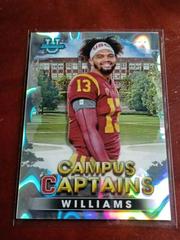 Caleb Williams [Lava] Football Cards 2022 Bowman's Best University Campus Captains Prices